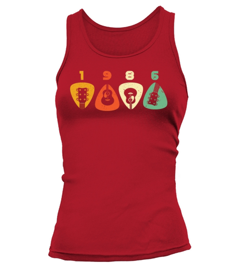 1986 Birthday Pick TShirt 35th Birthday Shirt Born Women's Tank Top