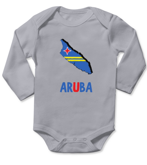 ARUBA Long Sleeve Baby One-Piece