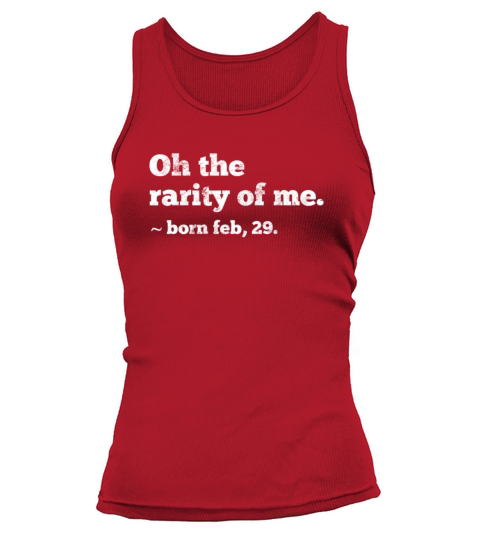 Feb 29th Birthday February 29th Leap Year Birthday Women's Tank Top