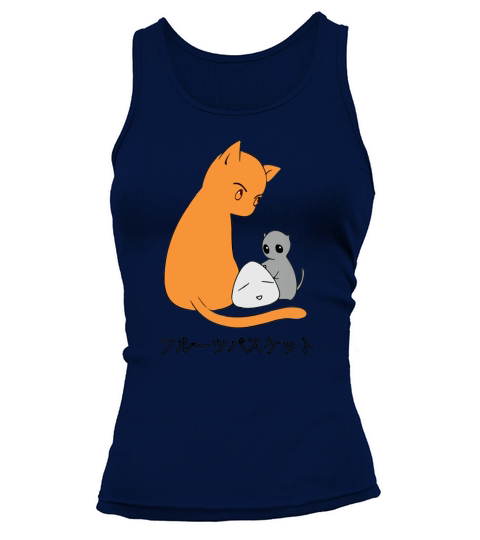 Fruits Basket Kyo Yuki Onigiri Cat Tank top Woman