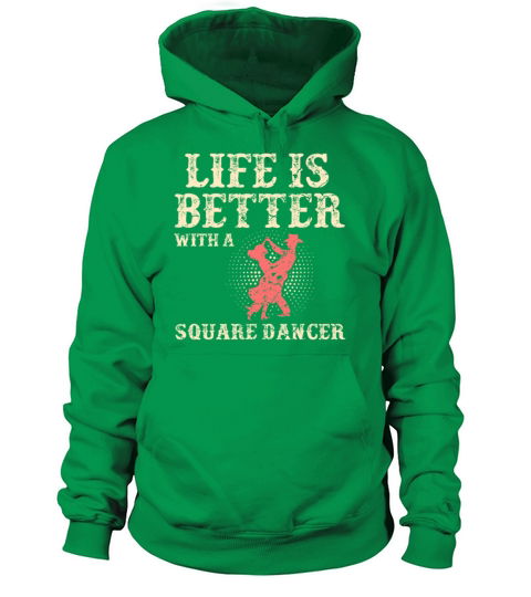 Square Dance Western Dancing Line Dancer Gift Women's Hoodie