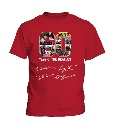 Official 60 years of the Beatles Kids T-Shirt