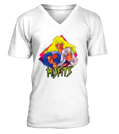 Misfits Jem and the Holograms T-Shirt V-Neck T-shirt
