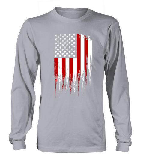 Tactical Skull American Flag Women's Long Sleeve