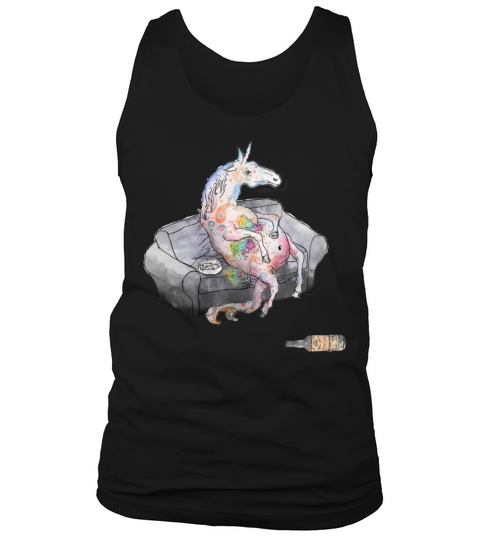 drunk unicorn Men's Tank Top