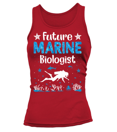 Future Marine Biologist Ocean Student Biology Gift Tank top Woman