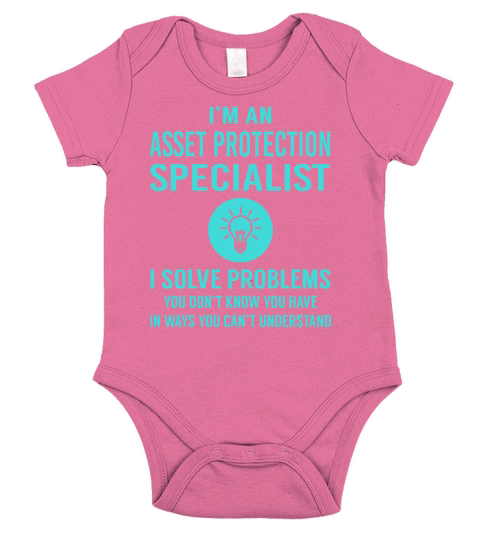Asset Protection Specialist Short Sleeve Baby One-Piece