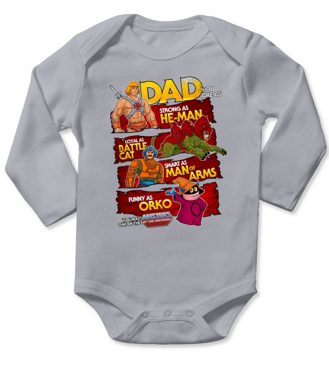 DADDY YOU ARE MY HERO FATHERS DAY Long Sleeve Baby One-Piece