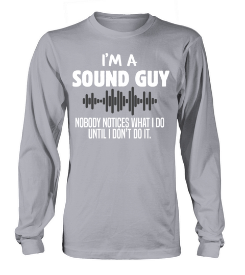 Audio Engineer Studio Recording Sound Technician A Long sleeved Unisex