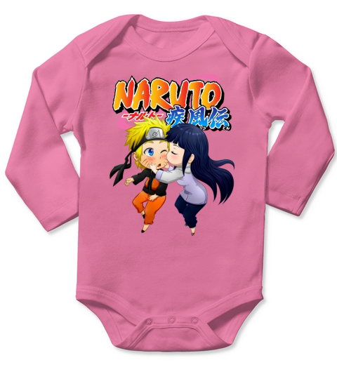 naruto Long Sleeve Baby One-Piece