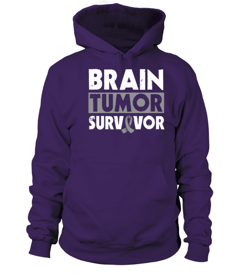 Brain Tumor Survivor Cancer Warrior Women's Hoodie