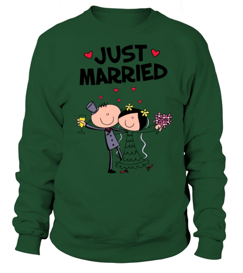 just married Women's Sweatshirt