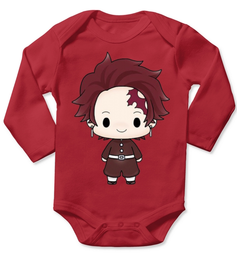Tanjiro Kamado Demon Long Sleeve Baby One-Piece