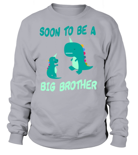 SOON TO BE A BIG BROTHER UNICORN DINOSAUR Women's Sweatshirt
