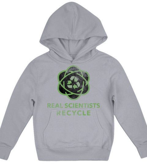 Recycling scientists Kids Hoodie