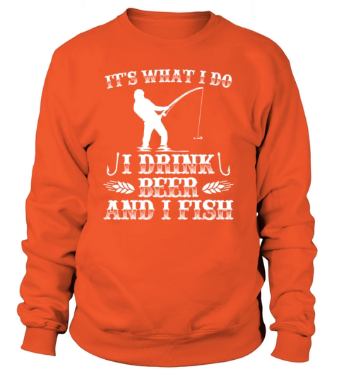 Fisherman Love To Fish & Beer Fisher Angler Women's Sweatshirt