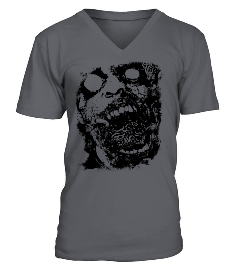 face horror Men's V-Neck T-shirt