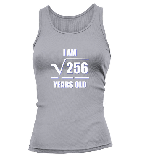 256 Square 16th Birthday Women's Tank Top