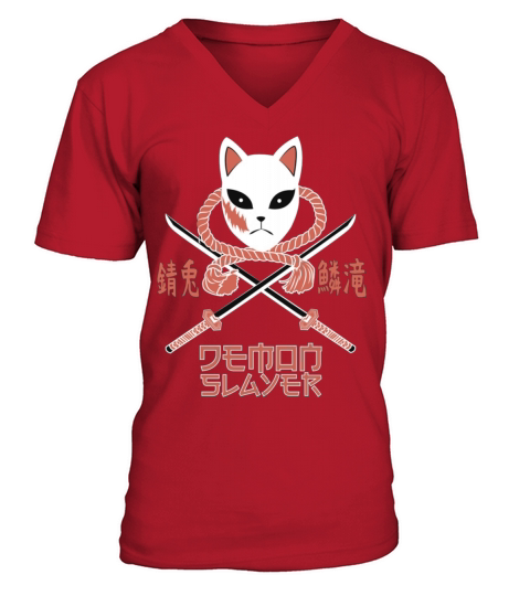 DEMON SLAYER Men's V-Neck T-shirt