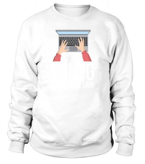 Blog Blogging Blogger Content Creator Sweatshirt Unisex