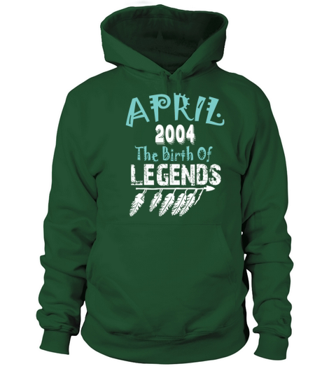 April 2004 The Birth Of Legends Women's Hoodie