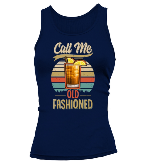 Sunset Vintage Lemon Juice Call Me Old Fashioned Tank top Woman