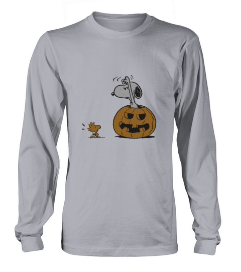 Peanuts Halloween Snoopy Woodstock Men's Long Sleeve