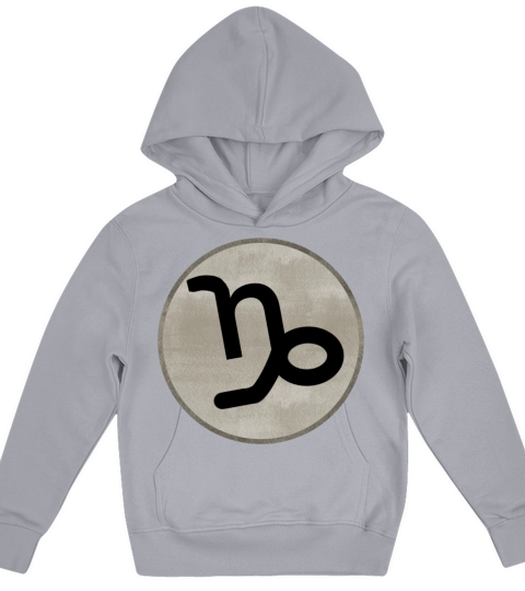 Capricorn December January Zodiac Sign Kids Hoodie