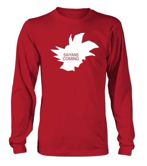 Saiyans Are Coming Dragon Ball Women's Long Sleeve