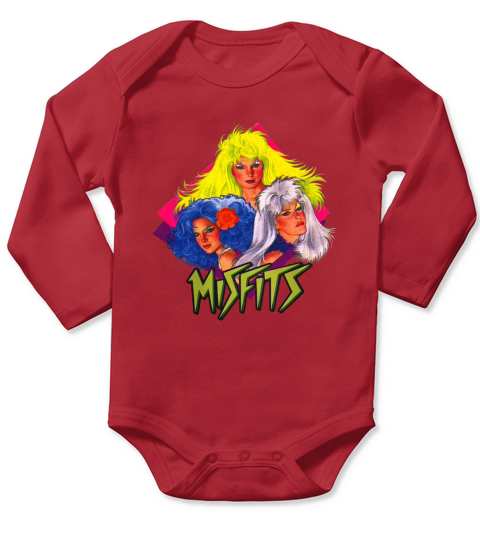 Misfits Jem and the Holograms T-Shirt Long Sleeve Baby One-Piece