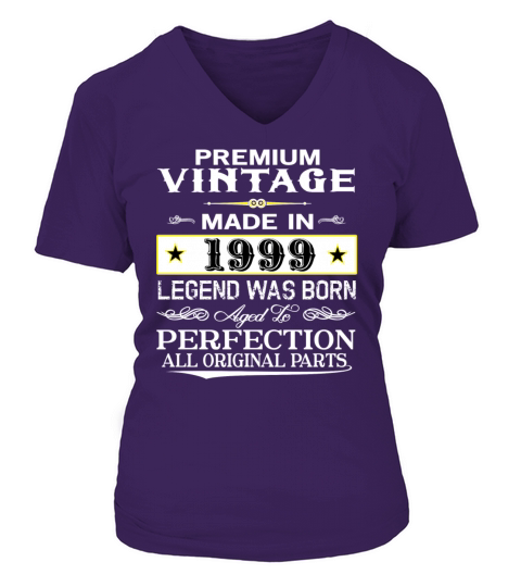PREMIUM VINTAGE 1999 Women's V-Neck T-shirt