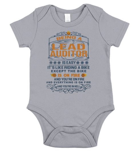 LEAD AUDITOR FRideaBike Short Sleeve Baby One-Piece