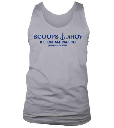 Vintage Scoops Ahoy Ice Cream Men's Tank Top