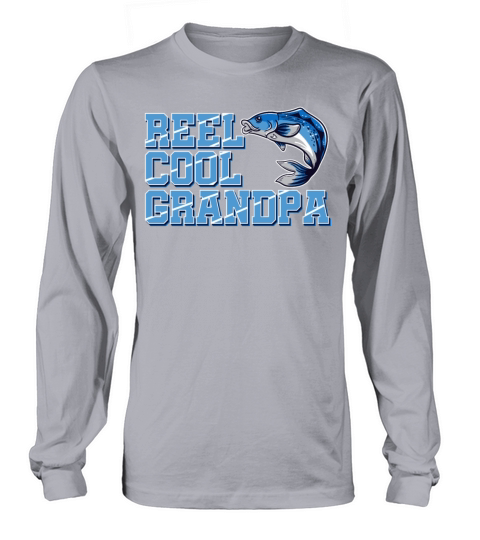 Reel Cool Grandpa Women's Long Sleeve