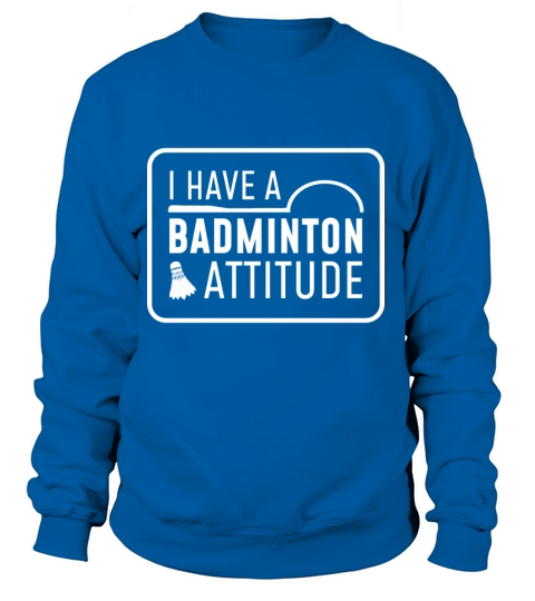 Badminton Badminton Badminton Play Player Ball Women's Sweatshirt