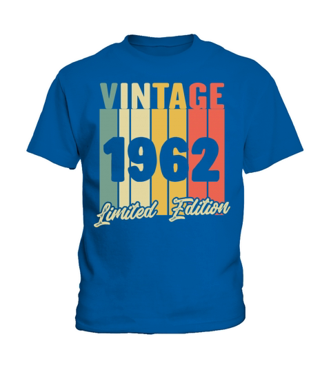 Funny Gift Birthday Vintage 1962 Limited Edition Kids T-Shirt