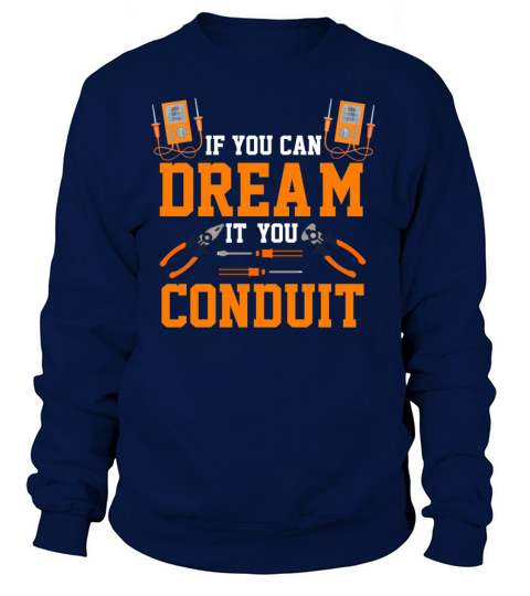 You Conduit Funny Electrician Licensed Electrical Women's Sweatshirt