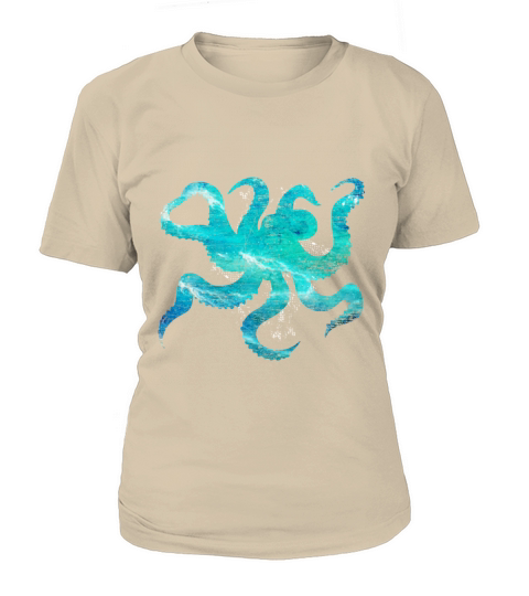 Octopus watercolor Women's T-Shirt
