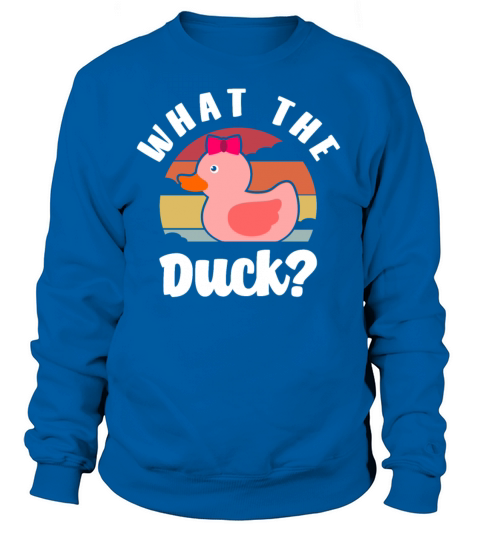 Rubber Duck Pink Duck Gift Women's Sweatshirt