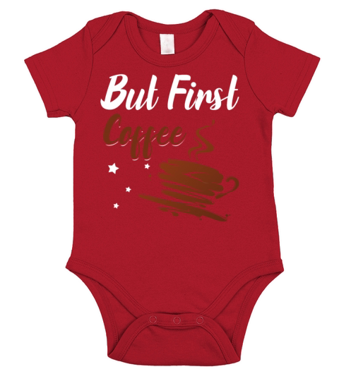 Coffee Bean Espresso Cappucicno Morning Caffeine Short Sleeve Baby One-Piece