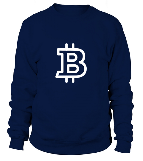 B Bitcoin Blockchain w Women's Sweatshirt
