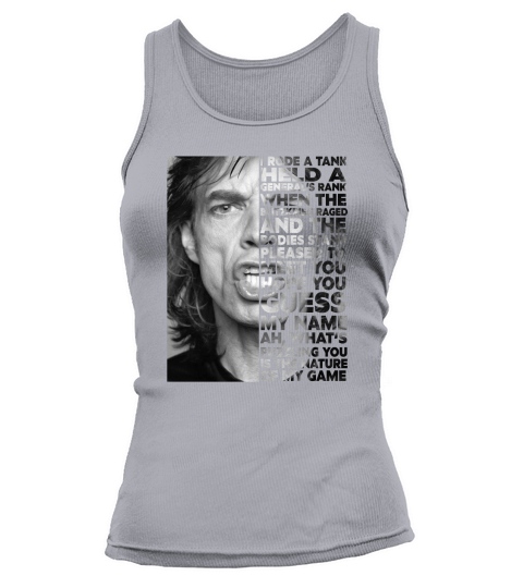 Keith Richards I rode a tank held a general’s rank when the blitzkrieg raged Tank top Woman