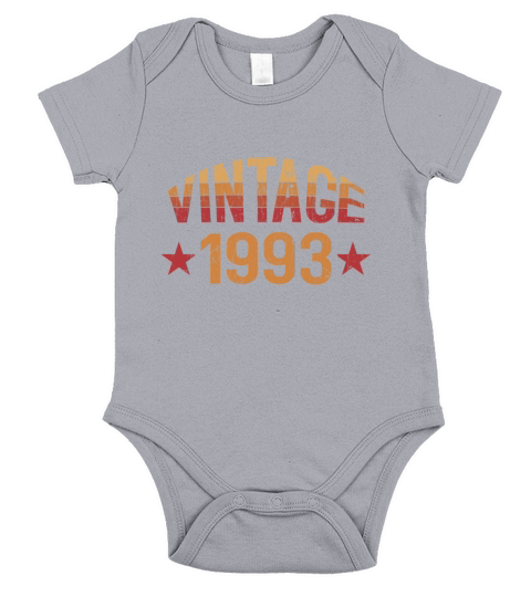 Vintage 1993 Short Sleeve Baby One-Piece
