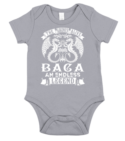 BACA Shirts - Legend is Alive BACA An Endless Legend Name Shirts Short Sleeve Baby One-Piece