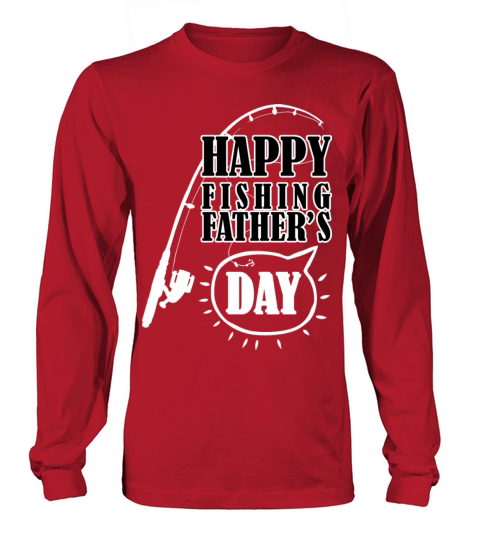 Happy Fishing Fathers day Women's Long Sleeve