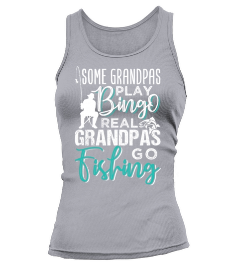 Real Grandpas Go Fishing Women's Tank Top