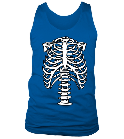 Skeleton Ribs Men's Tank Top