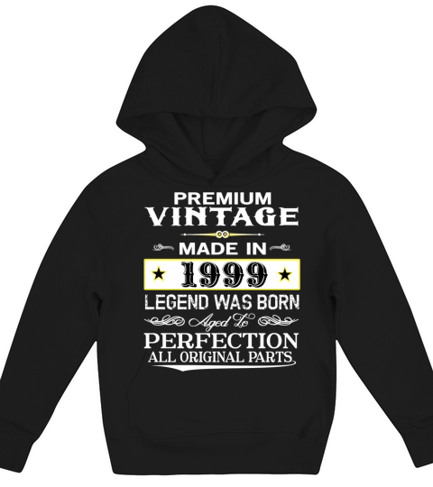 PREMIUM VINTAGE 1999 Kids Hoodie