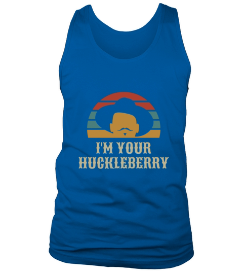 IM Your Huckleberry Vintage Retro Tee Gift Item Men's Tank Top
