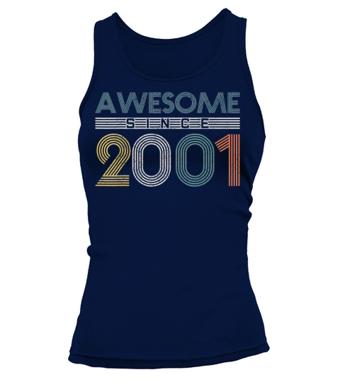 20th Birthday Gift 20 Years Vintage Awesome Since Women's Tank Top